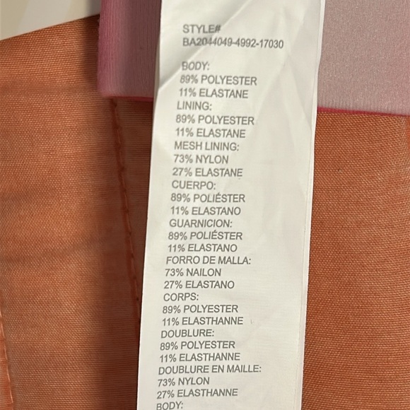 NWT Fabletics Oasis Twist Sports Bra Ombre Leopard Small - Picture 7 of 7